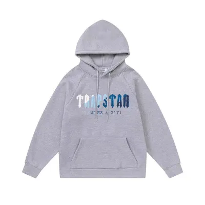 Trapstar Chenille Decoded Hoodie Tracksuit -Grey 02