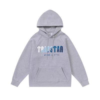 Trapstar Chenille Decoded Hoodie Tracksuit -Grey 02