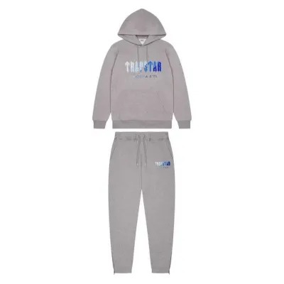 Trapstar Chenille Decoded Hoodie Tracksuit -Grey 01