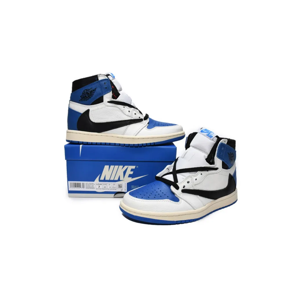 Fragment x Travis Scott x Air Jordan 1 High OG Military