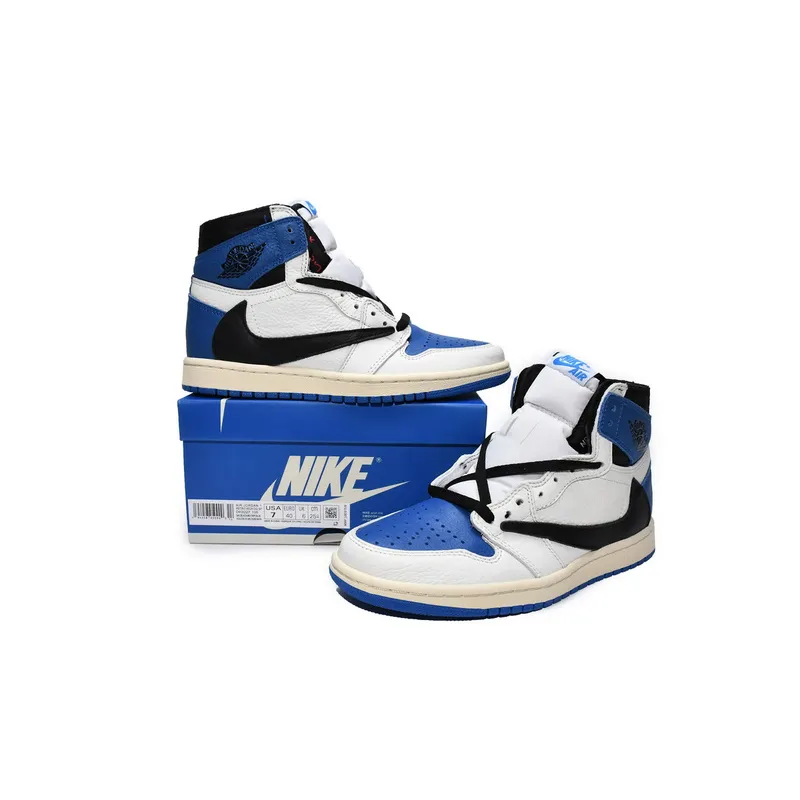 Fragment x Travis Scott x Air Jordan 1 High OG Military