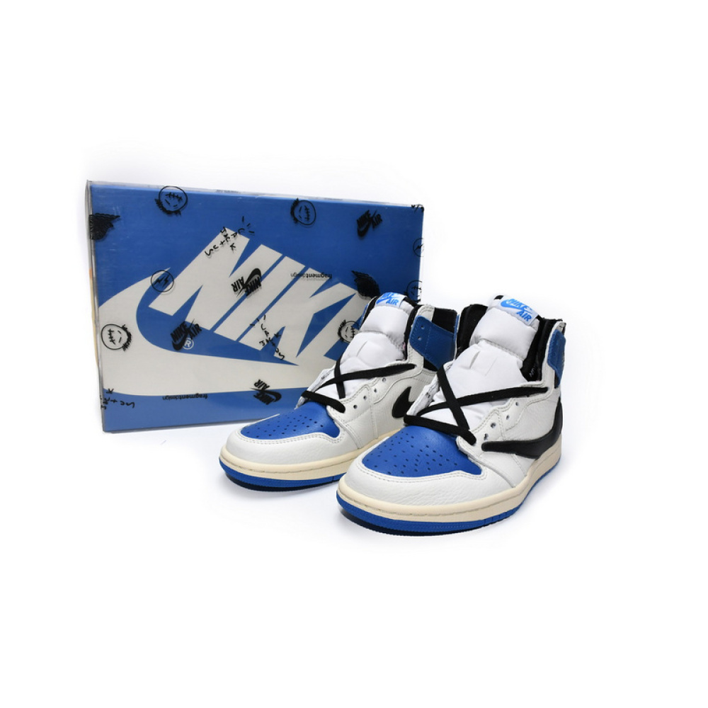 Fragment x Travis Scott x Air Jordan 1 High OG Military