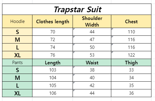 Trapstar Hoodie Tracksuit-8869