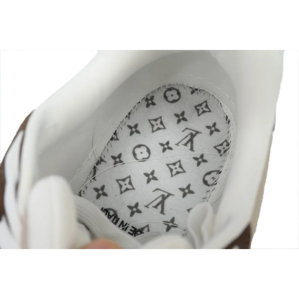  Louis Vuitton Trainer Coffee