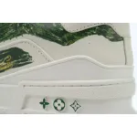  Louis Vuitton Trainer Green