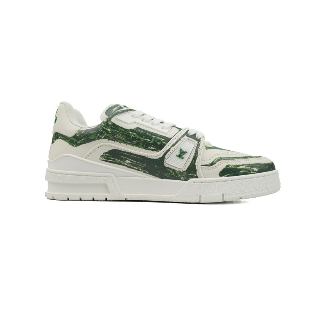  Louis Vuitton Trainer Green