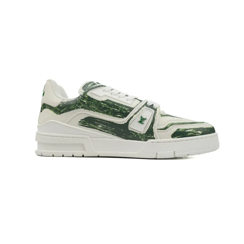  Louis Vuitton Trainer Green