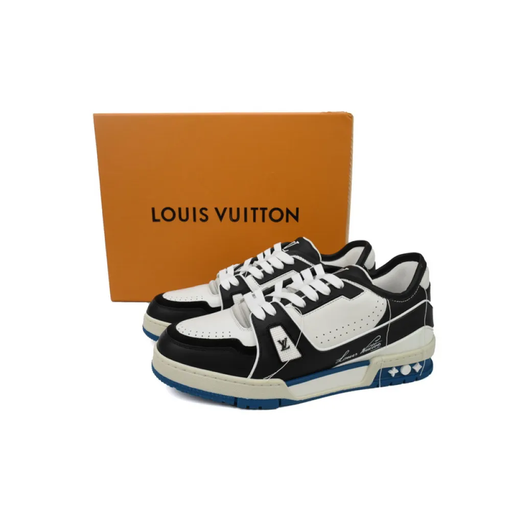 Louis Vuitton Trainer Black White (Show)