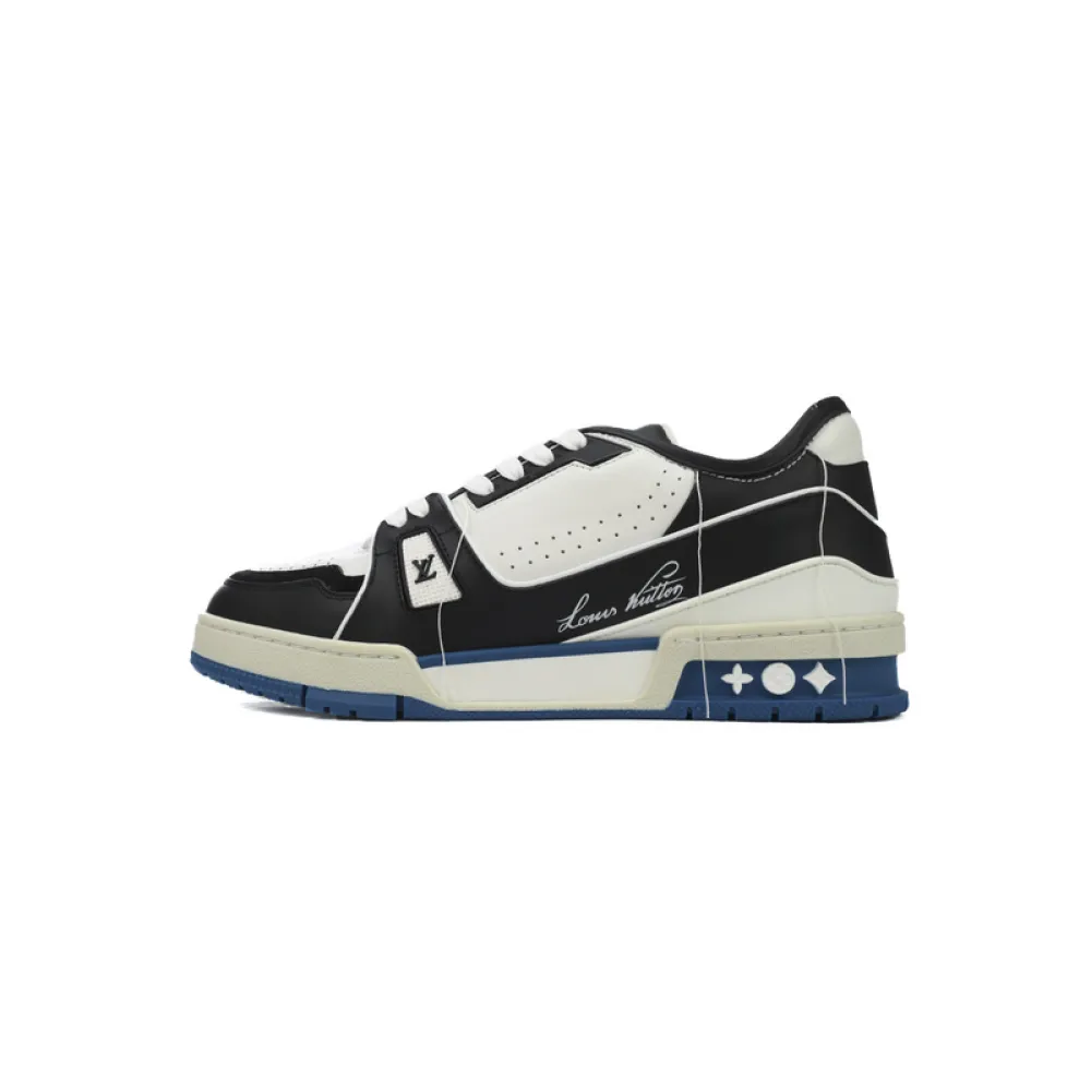Louis Vuitton Trainer Black White (Show)