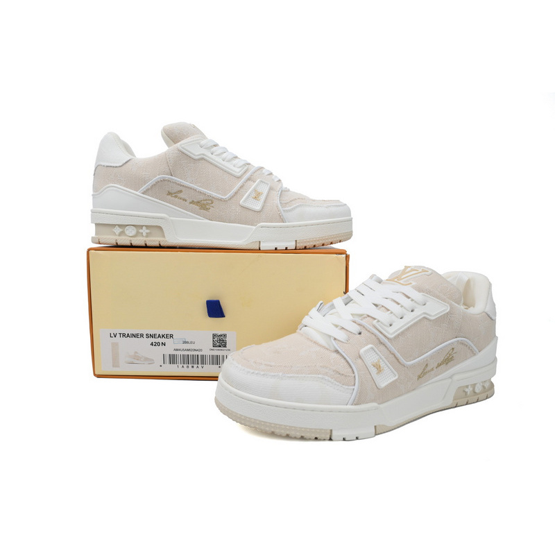 Louis Vuitton Trainer Beige 