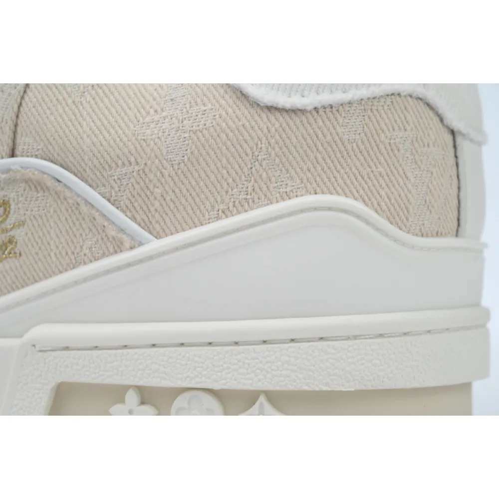 Louis Vuitton Trainer Beige 