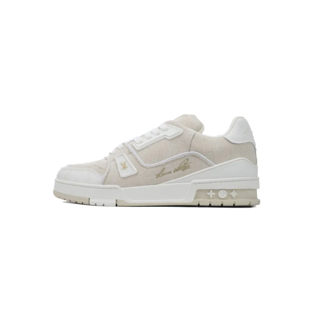 Louis Vuitton Trainer Beige 
