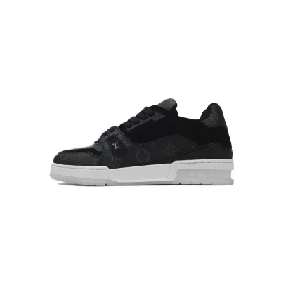 Louis Vuitton Trainer Triple Black 01