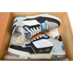 Louis Vuitton Trainer Black Blue