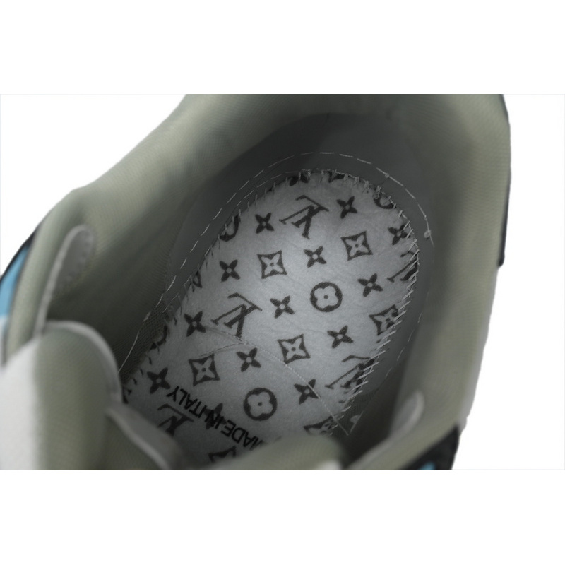 Louis Vuitton Trainer Black Blue