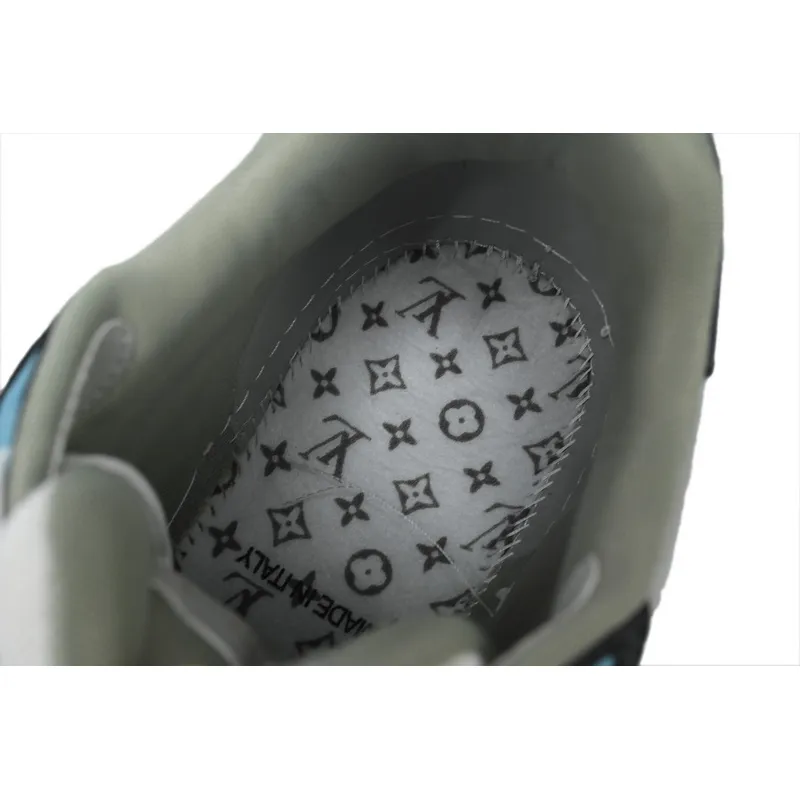 Louis Vuitton Trainer Black Blue