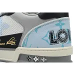 Louis Vuitton Trainer Black Blue
