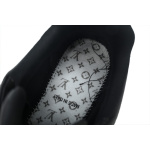Louis Vuitton Trainer Black Gray White
