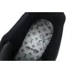 Louis Vuitton Trainer Black Gray White