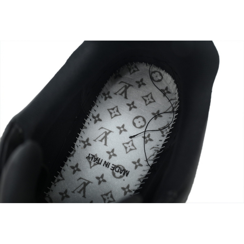 Louis Vuitton Trainer Black Gray White
