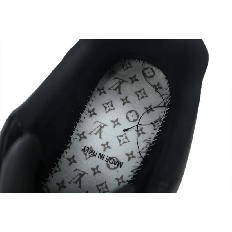 Louis Vuitton Trainer Black Gray White