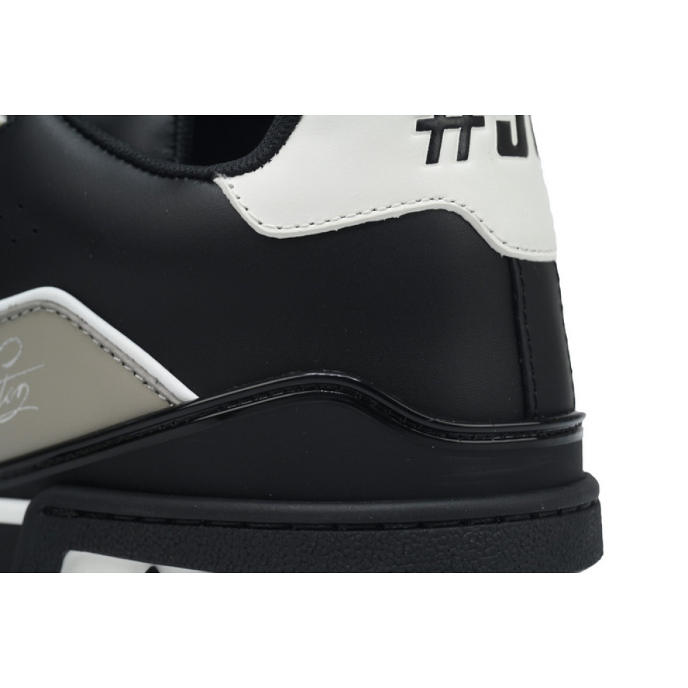 Louis Vuitton Trainer Black Gray White
