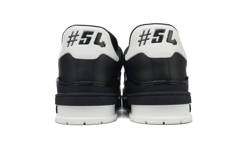 Louis Vuitton Trainer Black Gray White