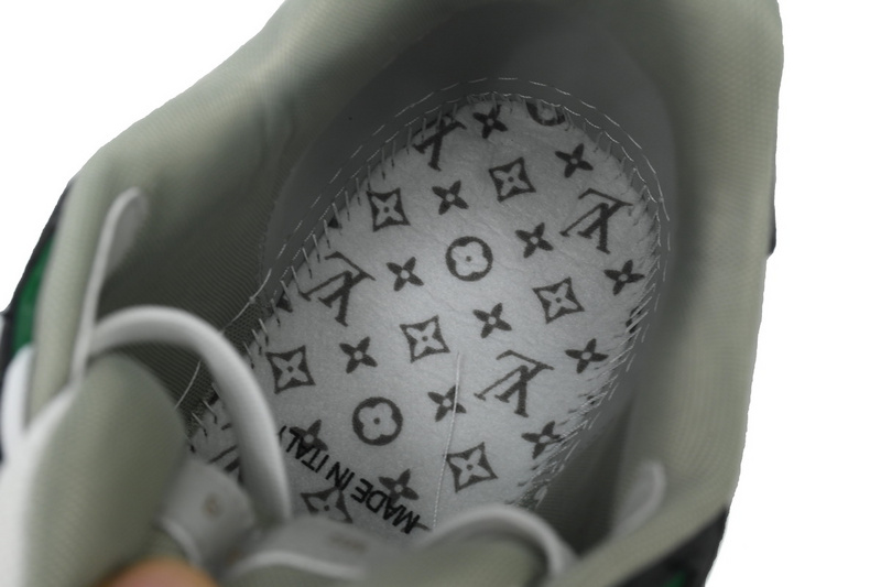 Louis Vuitton Trainer Black Green