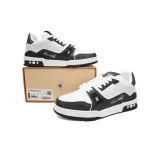 Louis Vuitton Trainer Black White