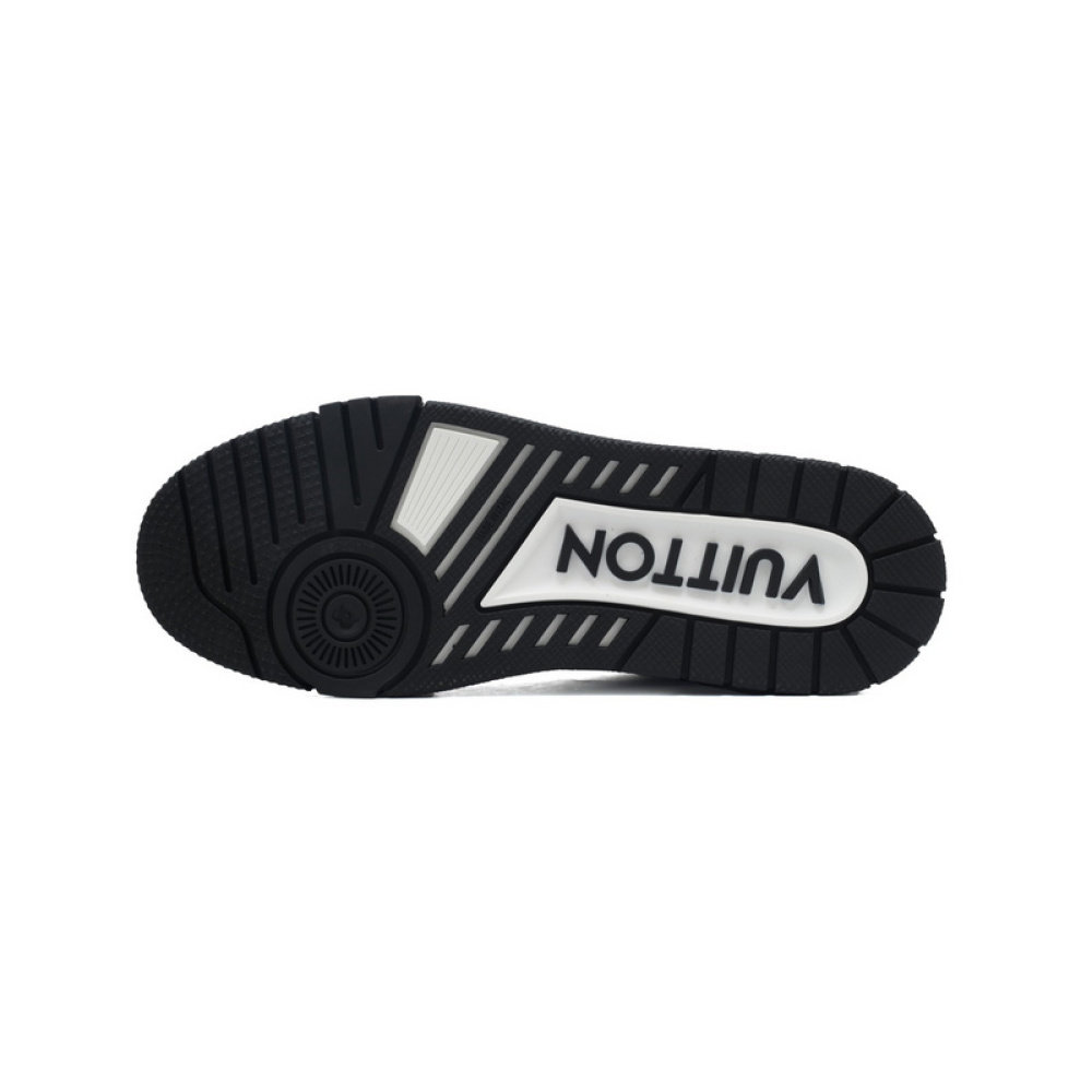 Louis Vuitton Trainer Black White