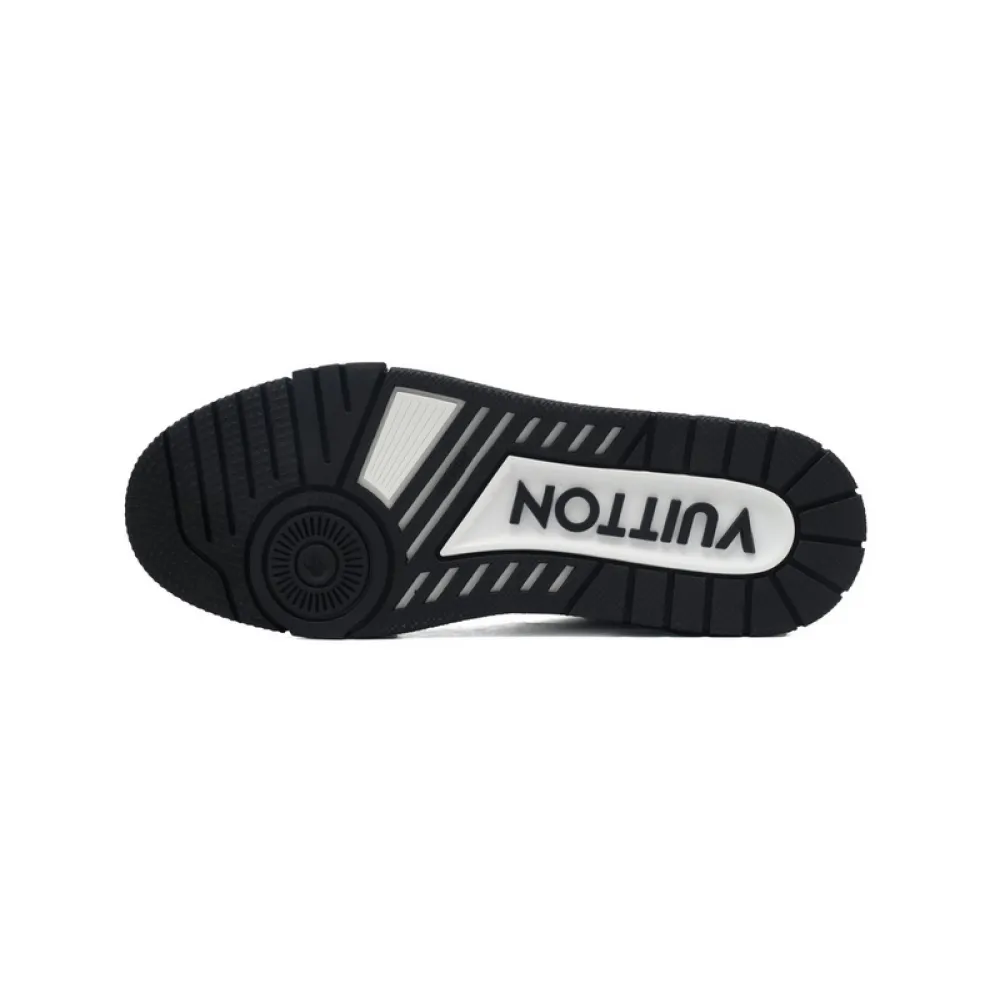 Louis Vuitton Trainer Black White