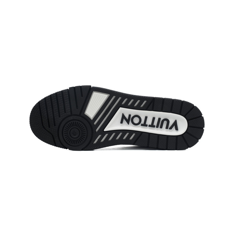 Louis Vuitton Trainer Black White