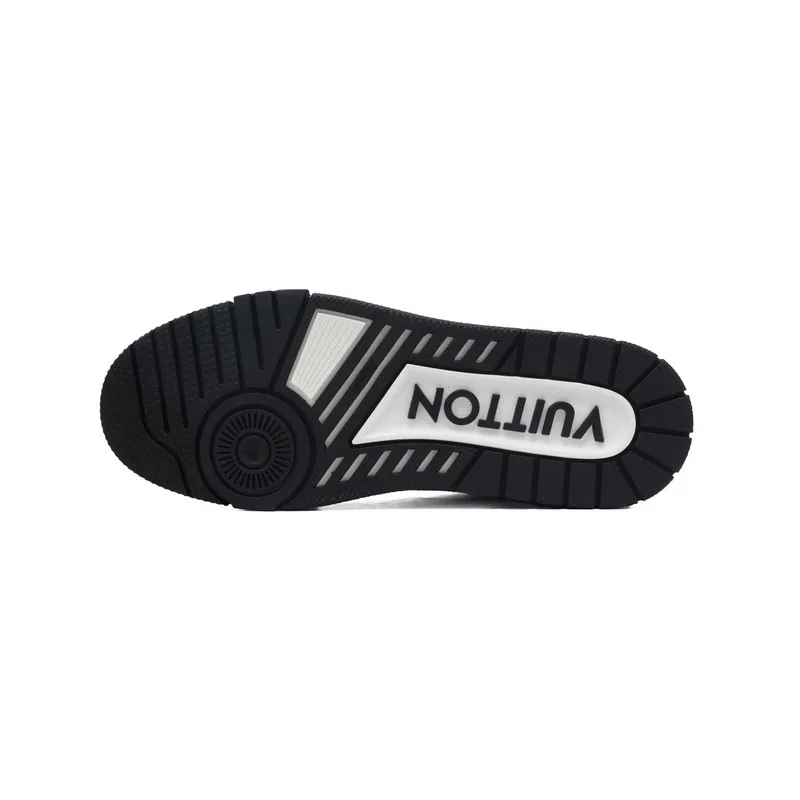 Louis Vuitton Trainer Black White