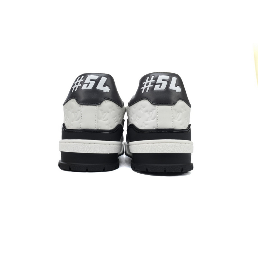 Louis Vuitton Trainer Black White