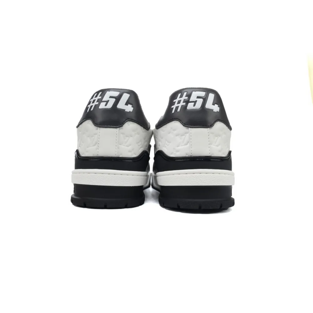 Louis Vuitton Trainer Black White