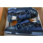 Louis Vuitton Trainer Blue