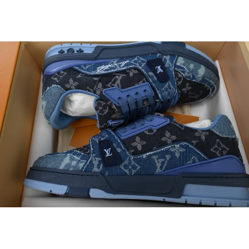 Louis Vuitton Trainer Blue