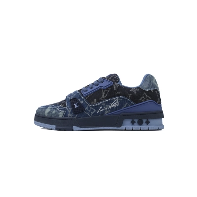 Louis Vuitton Trainer Blue 01
