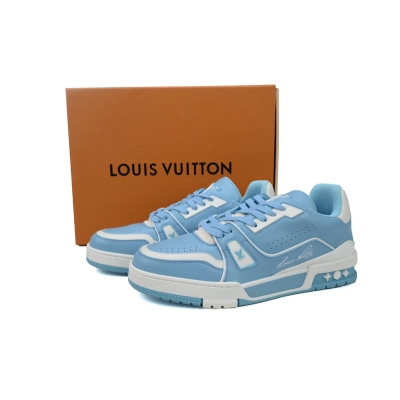 Louis Vuitton Trainer Blue 02