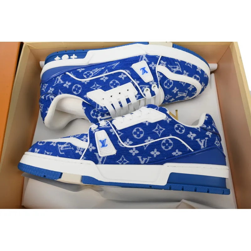Louis Vuitton Trainer Blue