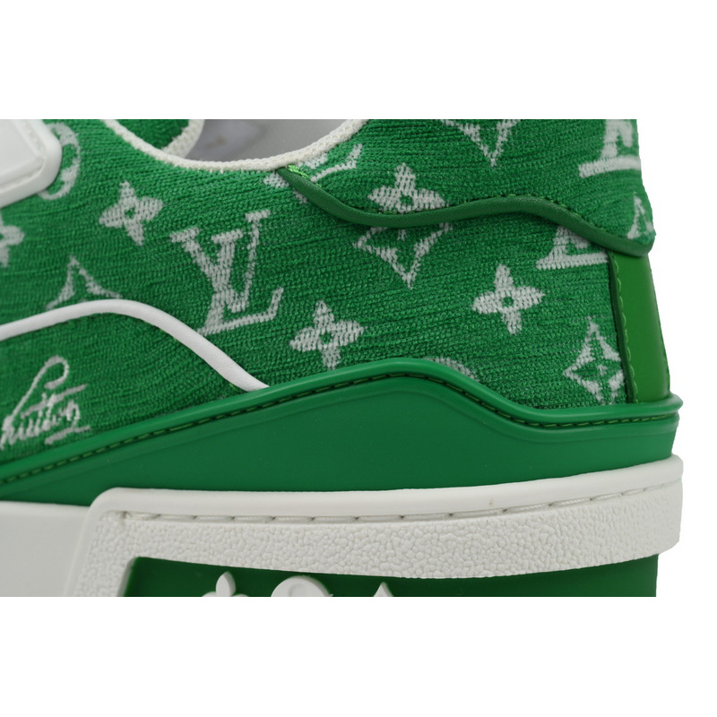 Louis Vuitton Trainer Green