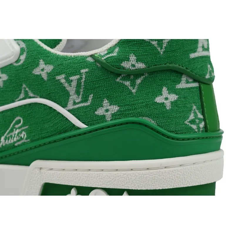 Louis Vuitton Trainer Green
