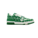 Louis Vuitton Trainer Green