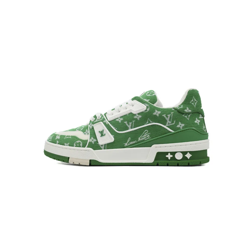 Louis Vuitton Trainer Green