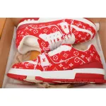 Louis Vuitton Trainer Red