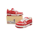 Louis Vuitton Trainer Red