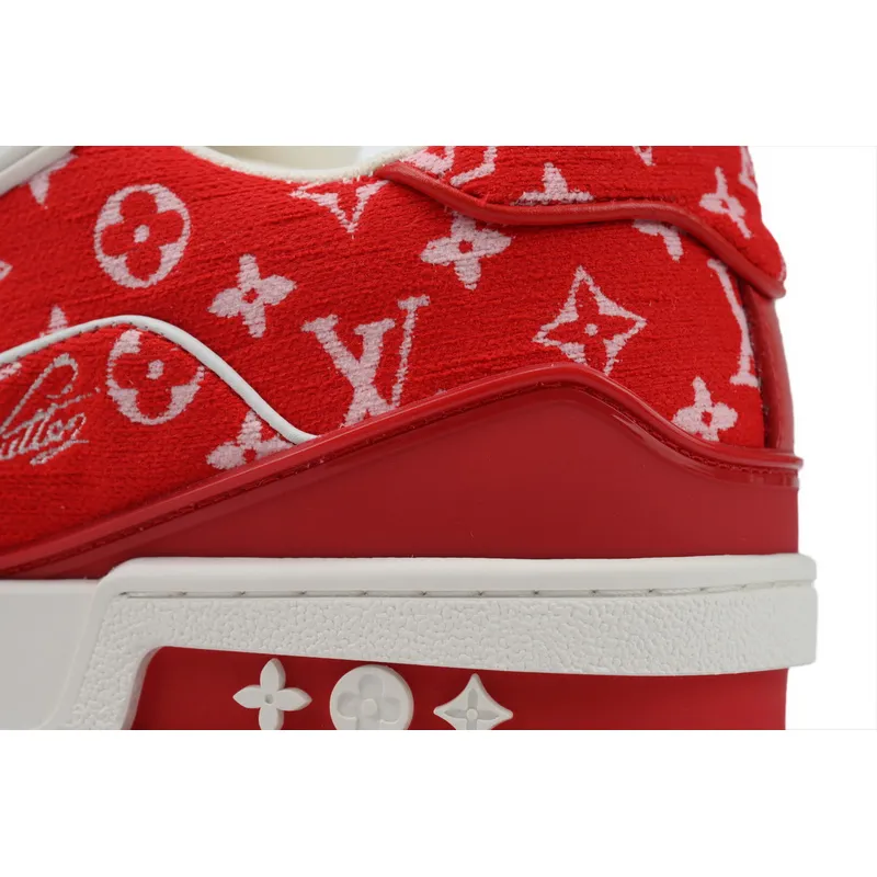 Louis Vuitton Trainer Red