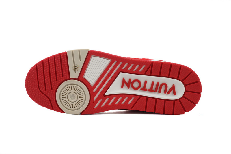 Louis Vuitton Trainer Red
