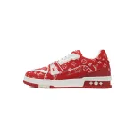 Louis Vuitton Trainer Red