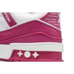Louis Vuitton Trainer Rose Red